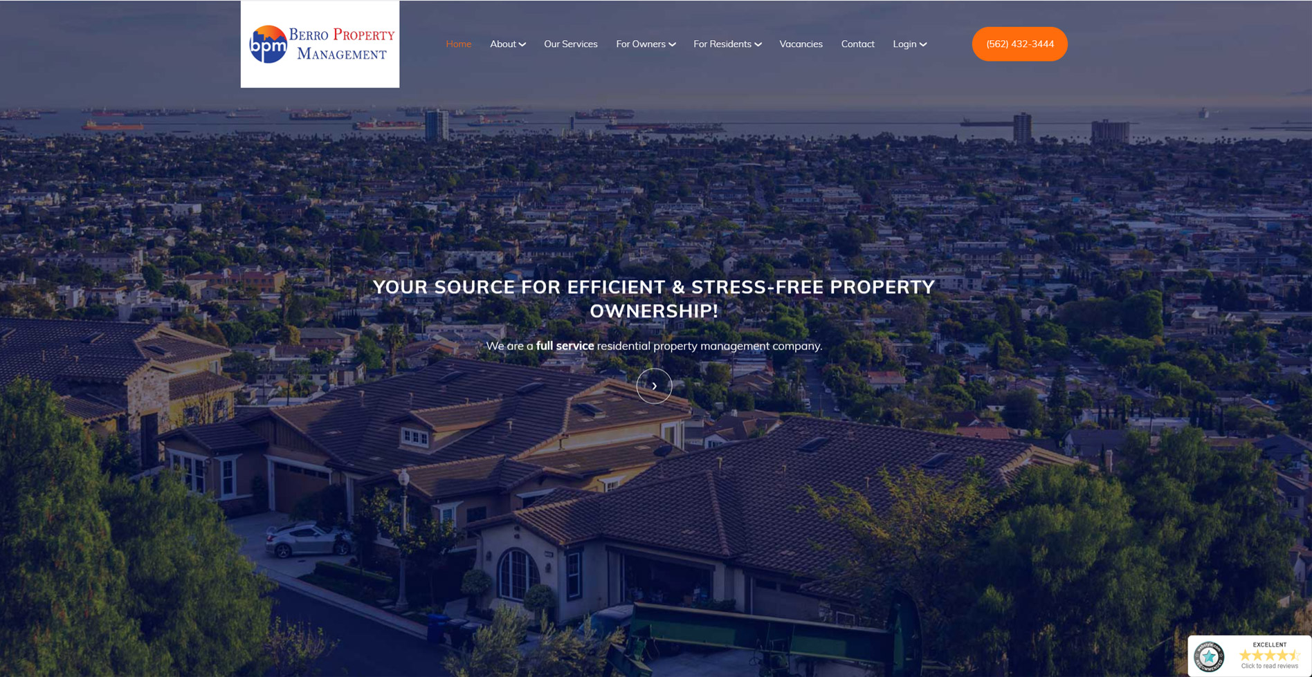 Berro Property Management Website