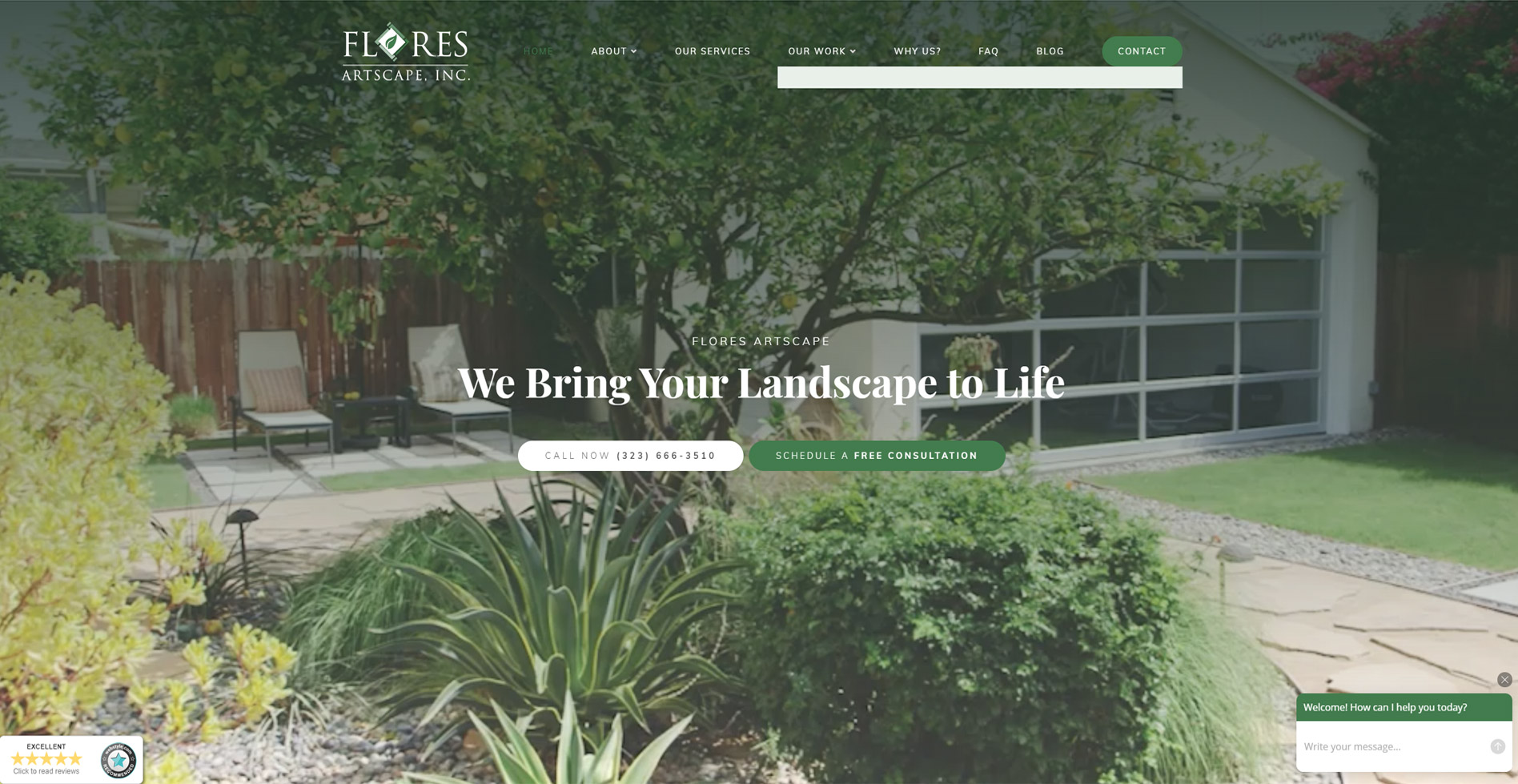 Flores Artscape Website