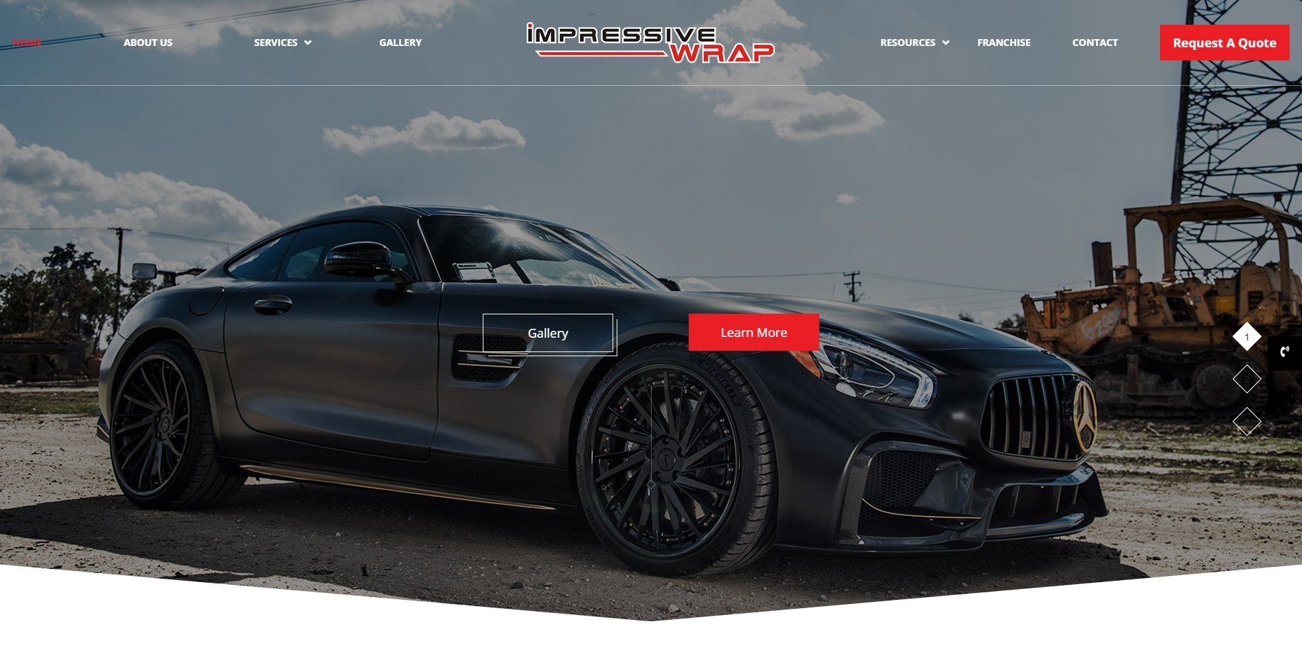 Impressive Wrap Website